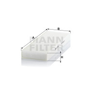 Фильтр салона MANN-FILTER CU 3869